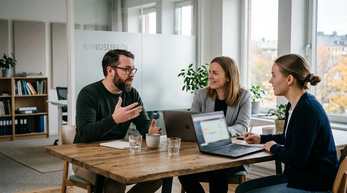 AI medarbejder der håndterer kundeservice, mails og interne processer i en virksomhed