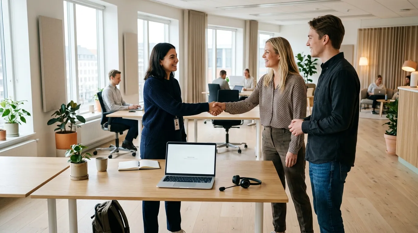 Automatisk onboarding af nye medarbejdere med HR, IT og leder klar på første arbejdsdag