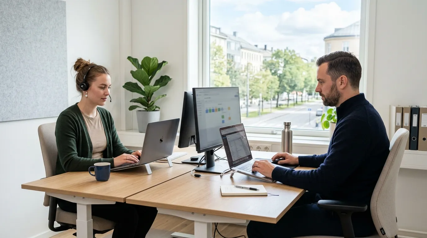 Automatisk sagsoprettelse fra e-mail og formularer i et struktureret kundeservice workflow